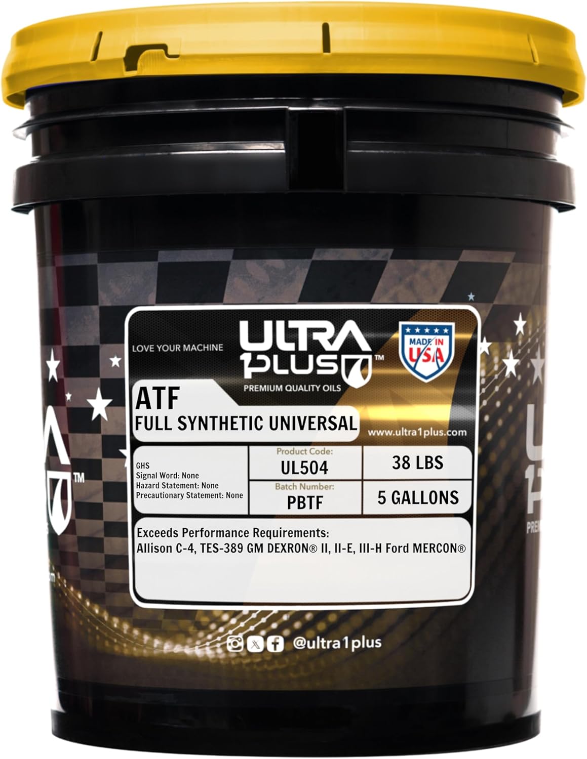 ULTRA 1PLUS Universal Full Synthetic Automatic Transmission Fluid