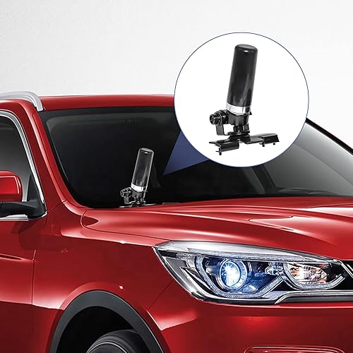 Miniatura 7 de Anina Antena de radio móvil de doble banda VHF UHF 136-174/400-470 MHZ con soporte fijo de montaje en labio con soporte fijo con extensión PL259