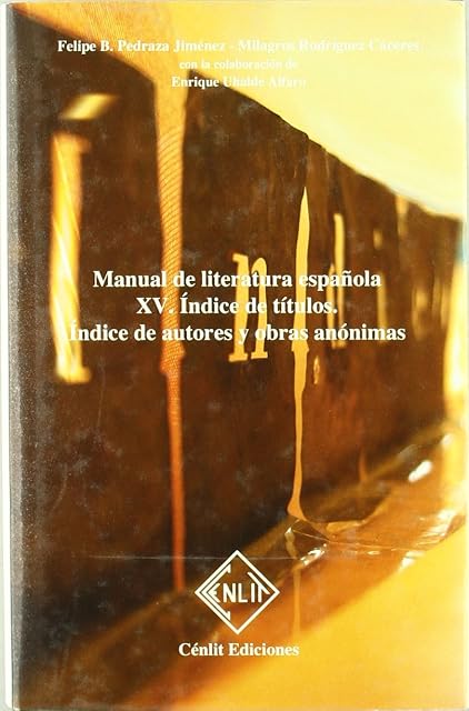 Portada de Indice de Titulos: Indice de Autores y Obras Anonimas