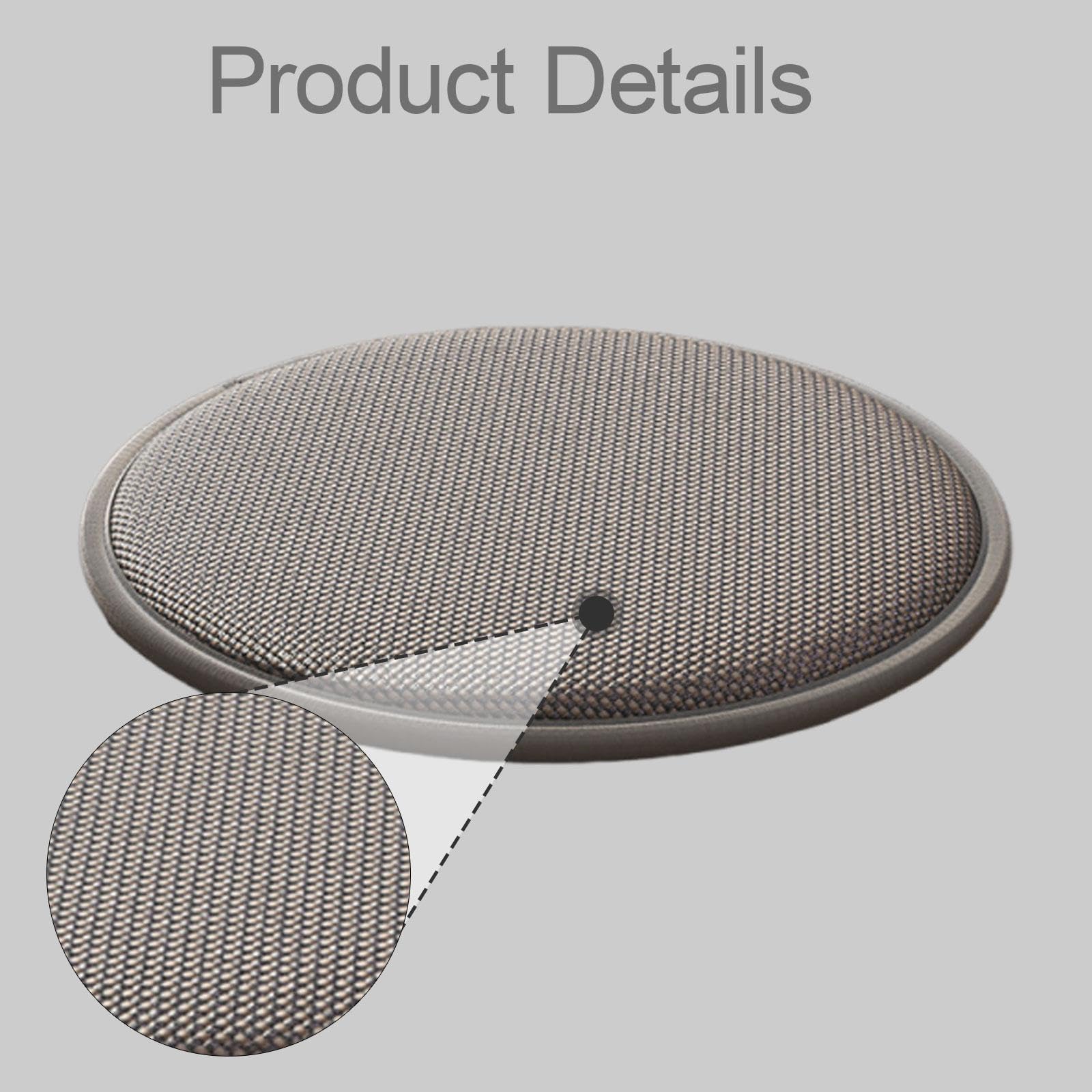 Tappetino Meditazione Decorativo Cuscino Tondo Imbottito Antiscivolo Comfort Extra Tessuto Misto Facile da Pulire Superficie Morbida E Pratica Adatto