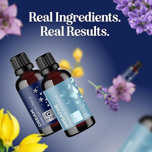 Miniatura 41 de Mezcla de aceites esenciales para dormir para difusor, aceite esencial de ensueño para difusores de aromaterapia y bienestar con Ylang-Ylang Clary