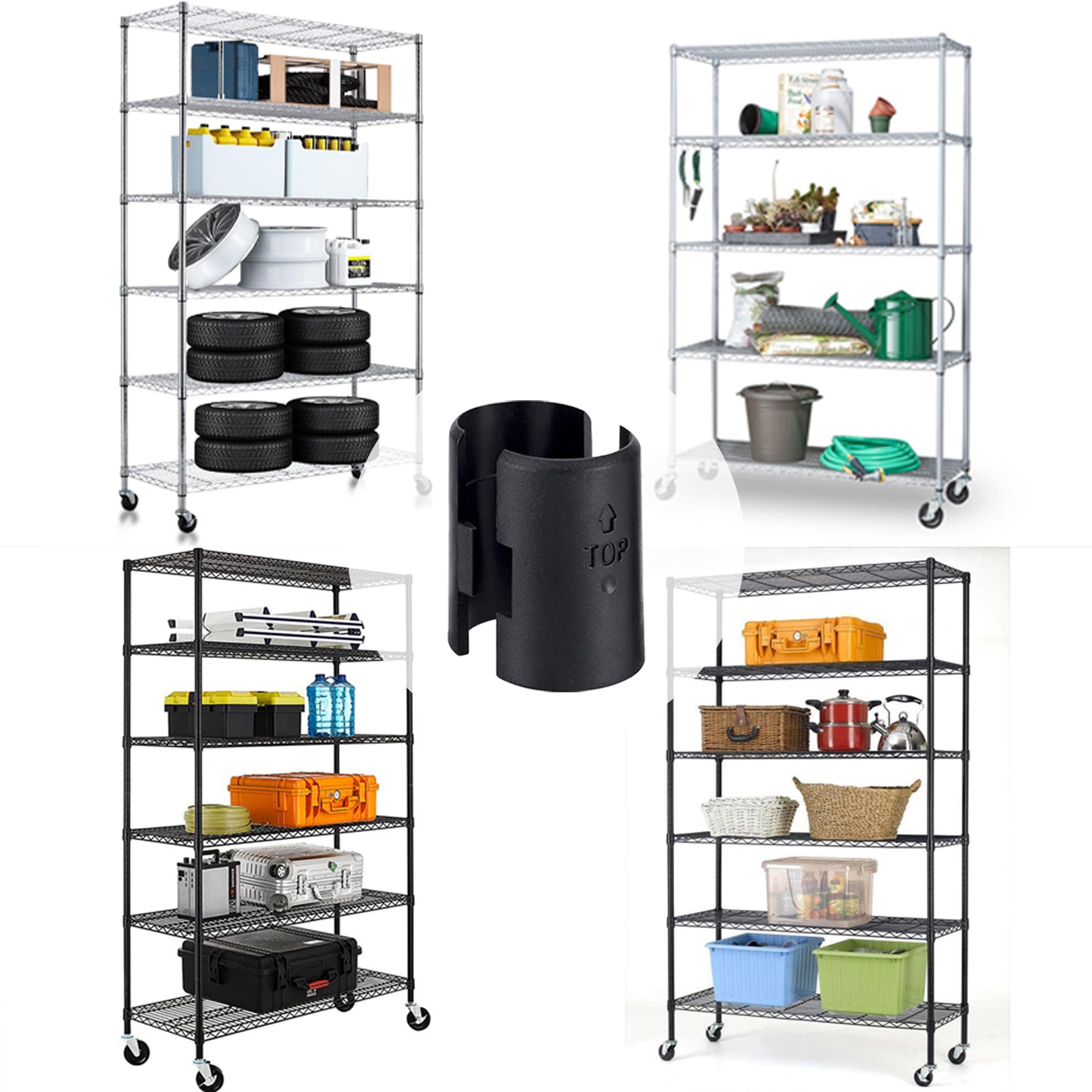 Shelf Locking Clips - 40 Pack -9