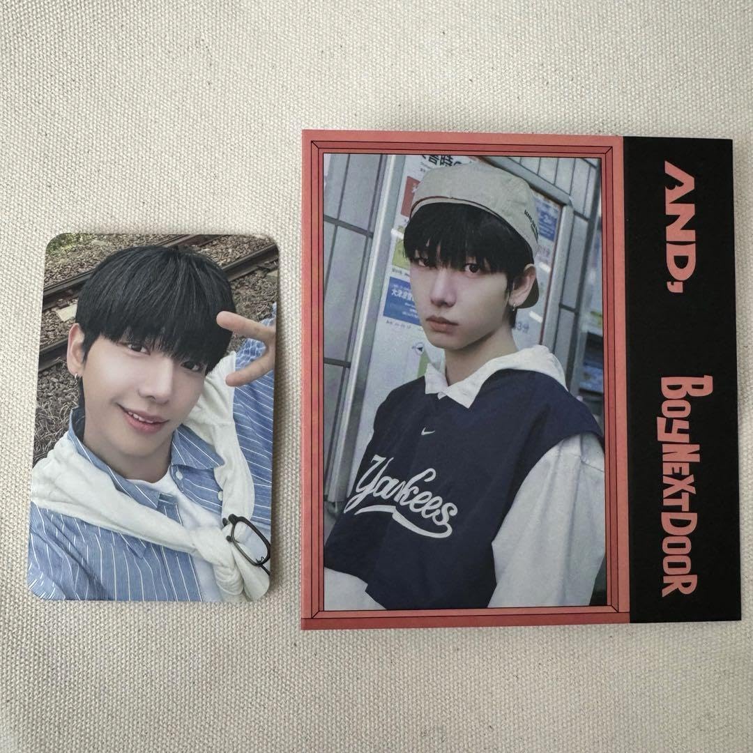 Amazon.co.jp: BOYNEXTDOOR ミョンジェヒョン トレカ AND. : おもちゃ