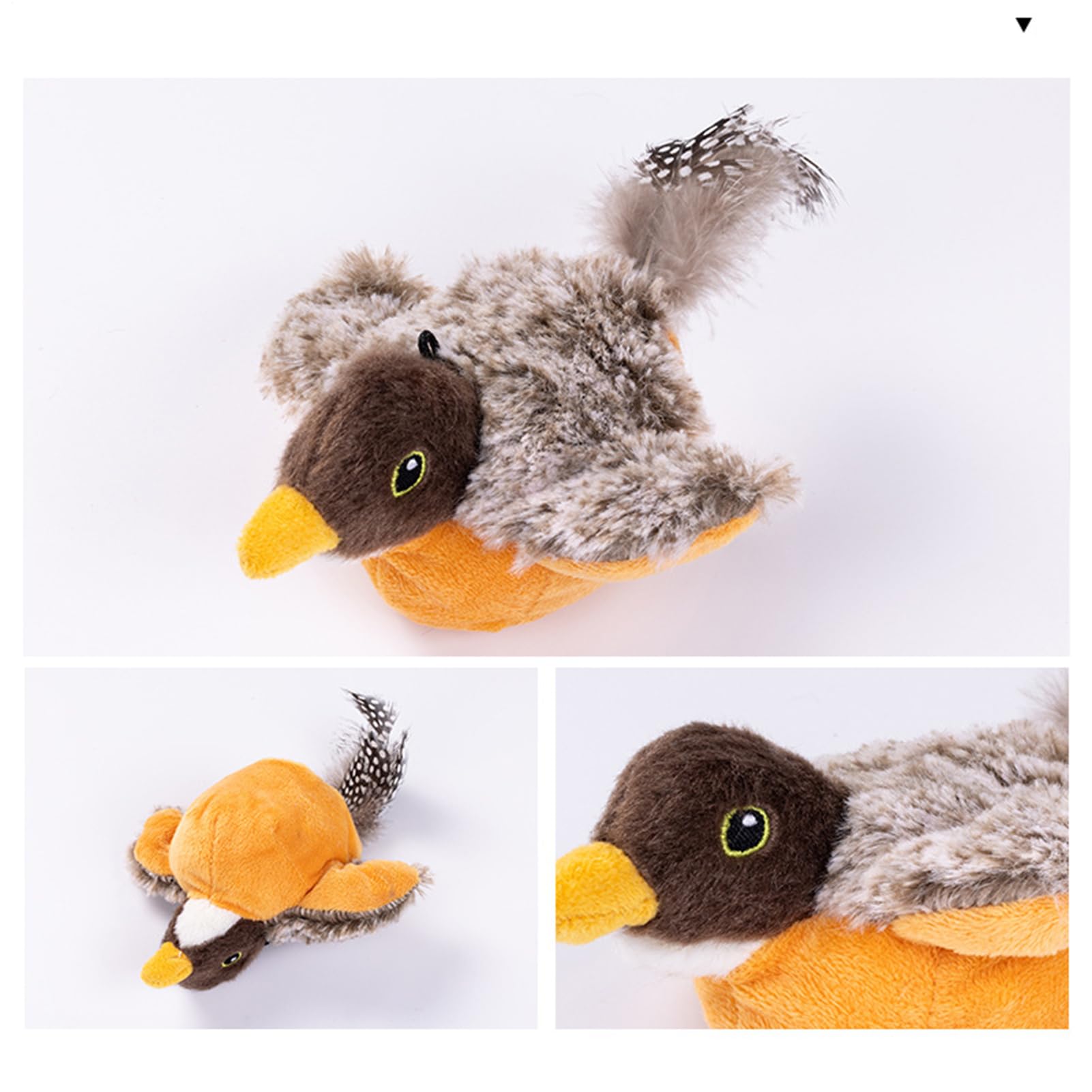 Générique Jouet Interactif Pour Chat - Oiseau En Peluche électrique