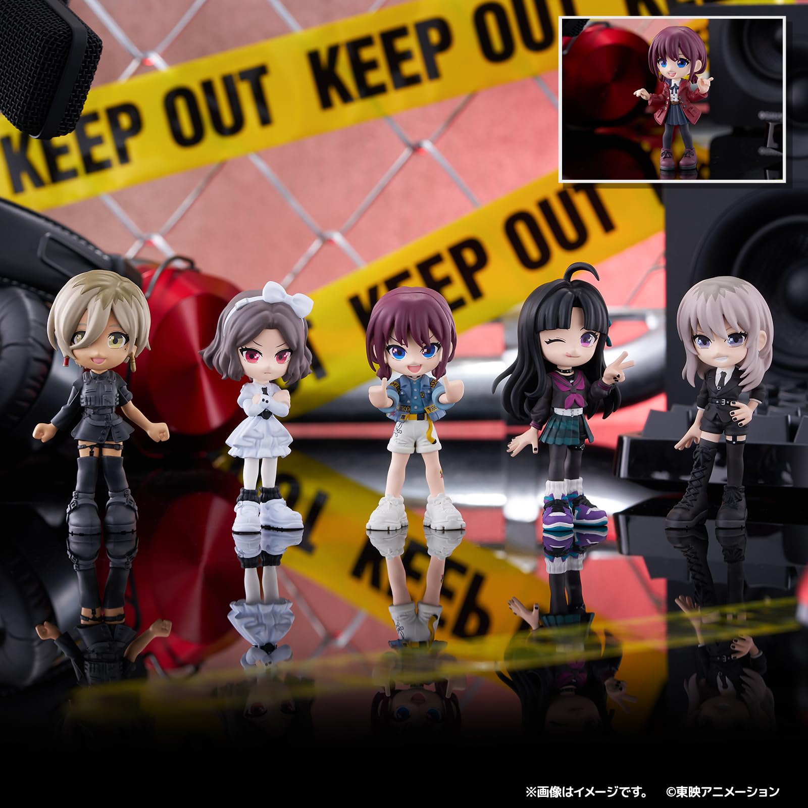 Amazon | PalVerse ガールズバンドクライ 6個入りBOX | フィギュア