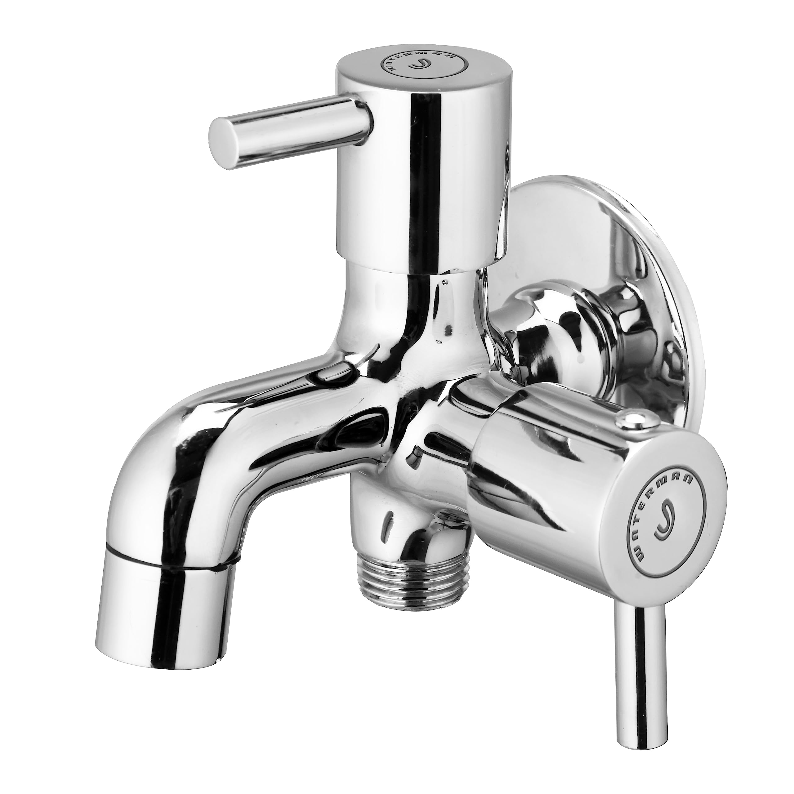 See full amazon price history chart for WATERMAN® Aria Bib Cock 2 Way Tap with Wall Flange Brass Chrome Finish Wall Mounted Bib Cock for 2 in 1 Tap Bathroom, Toilet, Health Faucet, Jet Spray, Washing Machine, Geyser WATERMAN® Aria Bib Cock 2 Way Tap with Wall Flange Brass Chrome Finish Wall Mounted Bib Cock for 2 in 1 Tap Bathroom, Toilet, Health Faucet, Jet Spray, Washing Machine, Geyser (B0C5RQ3X5N) Amazon Price History, Amazon Price Tracker
