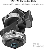 SmallRig Field Monitor Mount Holder Swivel and Tilt Adjustable with Cold Shoe Mount for 5