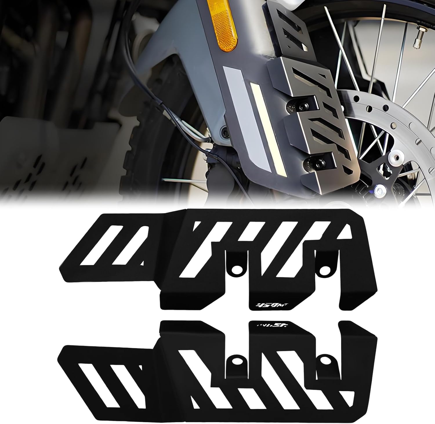 For CFMOTO 450MT 450-MT IBEX 450 2023 2024 2025 Motorcycle Front Fork Protector Mudguard Slider Guard Accessories