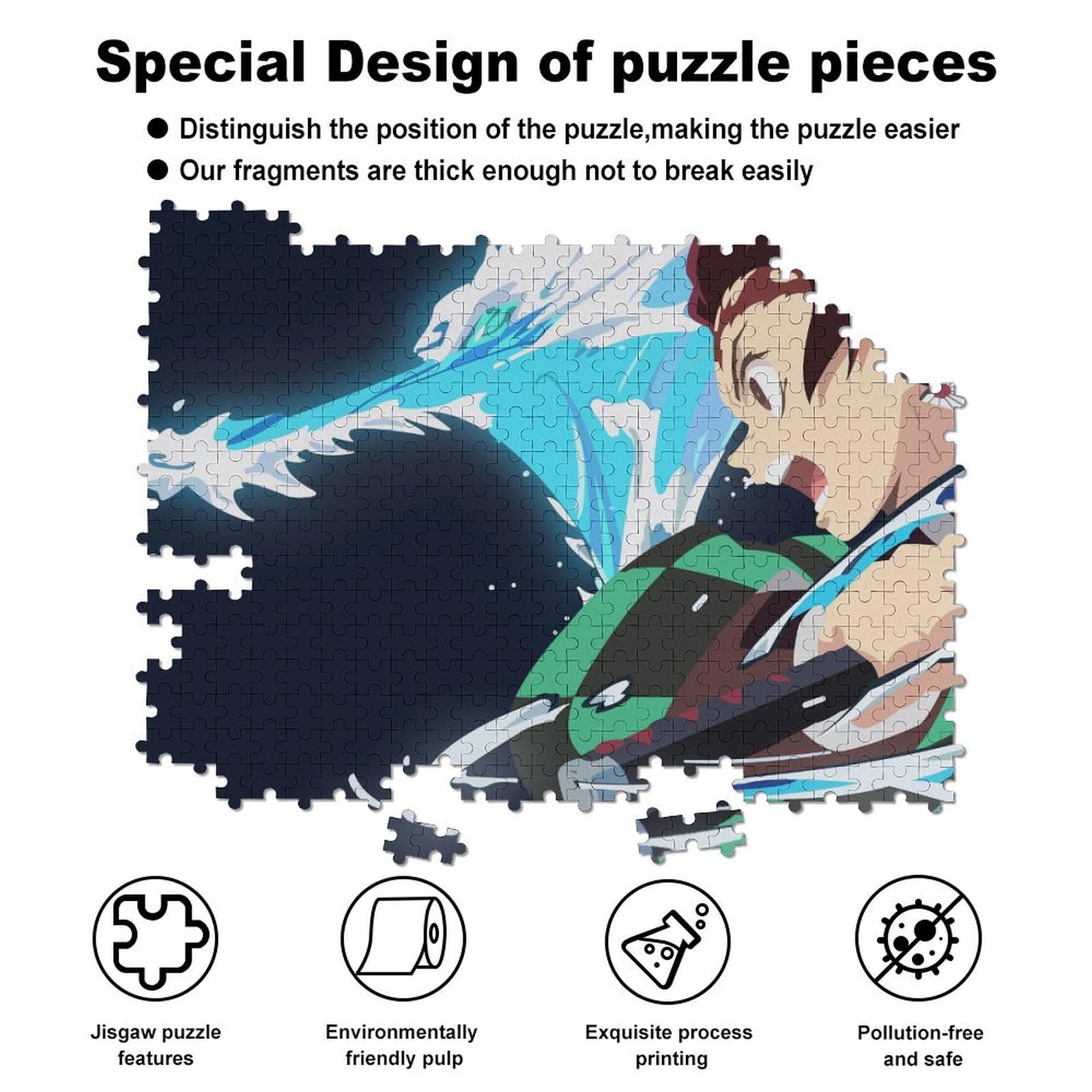 Amazon.co.jp: 鬼滅の刃 ジグソーパズル 500 PCS GMZR588-竈門 炭治郎