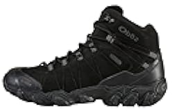 Bridger Mid B-Dry Hiking Boot - Men's Midnight Black, 10 Wide