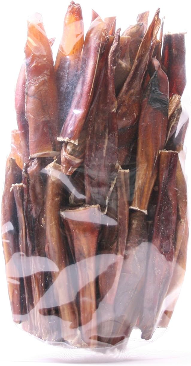 GoGo Beef Pizzle Steer Sticks, 4 inch Steer Sticks, USA Made Dog Treats (50 Pack)…