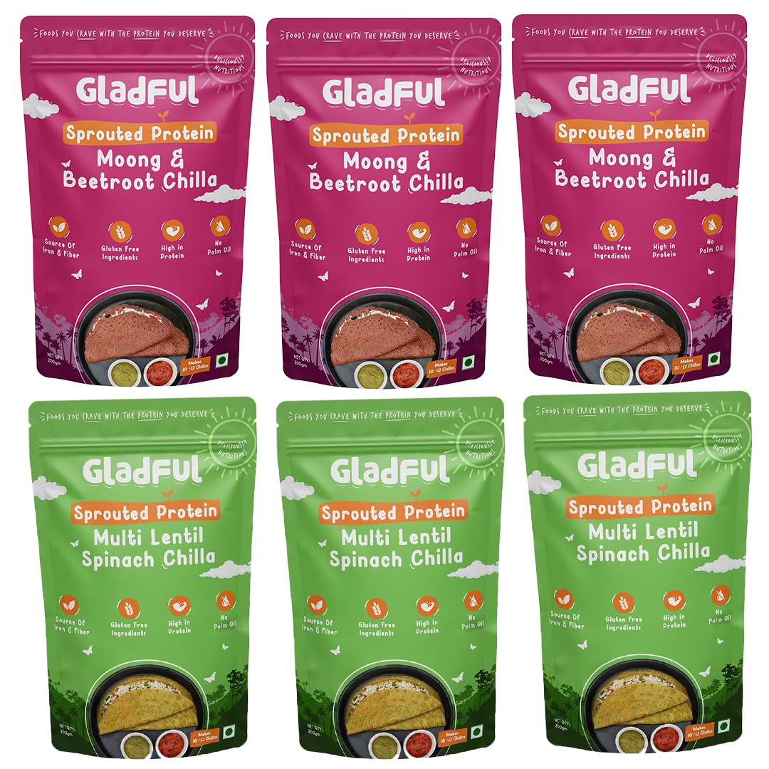 Pack of 6 (200 g each) · Beetroot Spinach