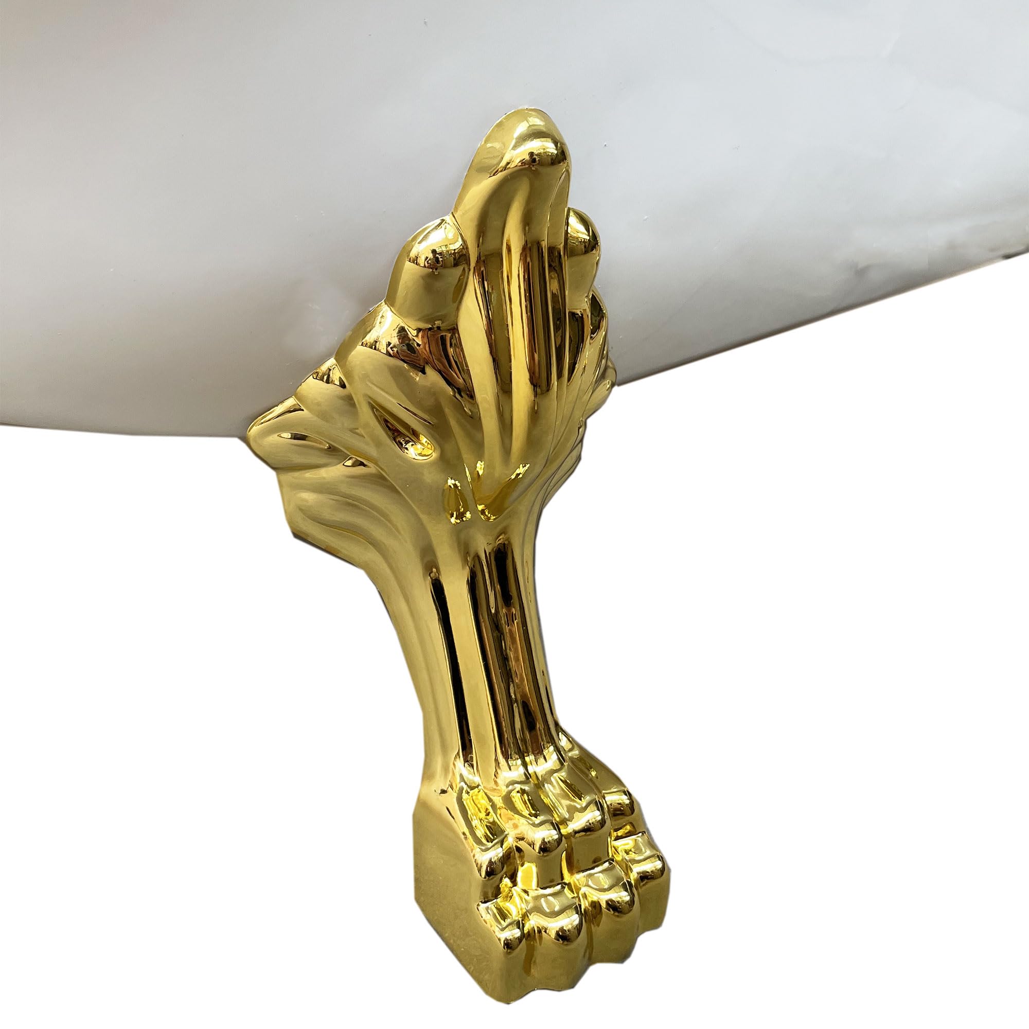 VASCA DA BAGNO INSTALLAZIONE LIBERA EPOCA RETRÓ Margherita Piedi Oro 170x80 cm