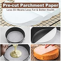 Vista 6 de Molde Desmontable de 9 Pulgadas Antiadherente, Molde Desmontable para Cheesecake de 9 Pulgadas con Protector de Silicona, Moldes Desmontables a