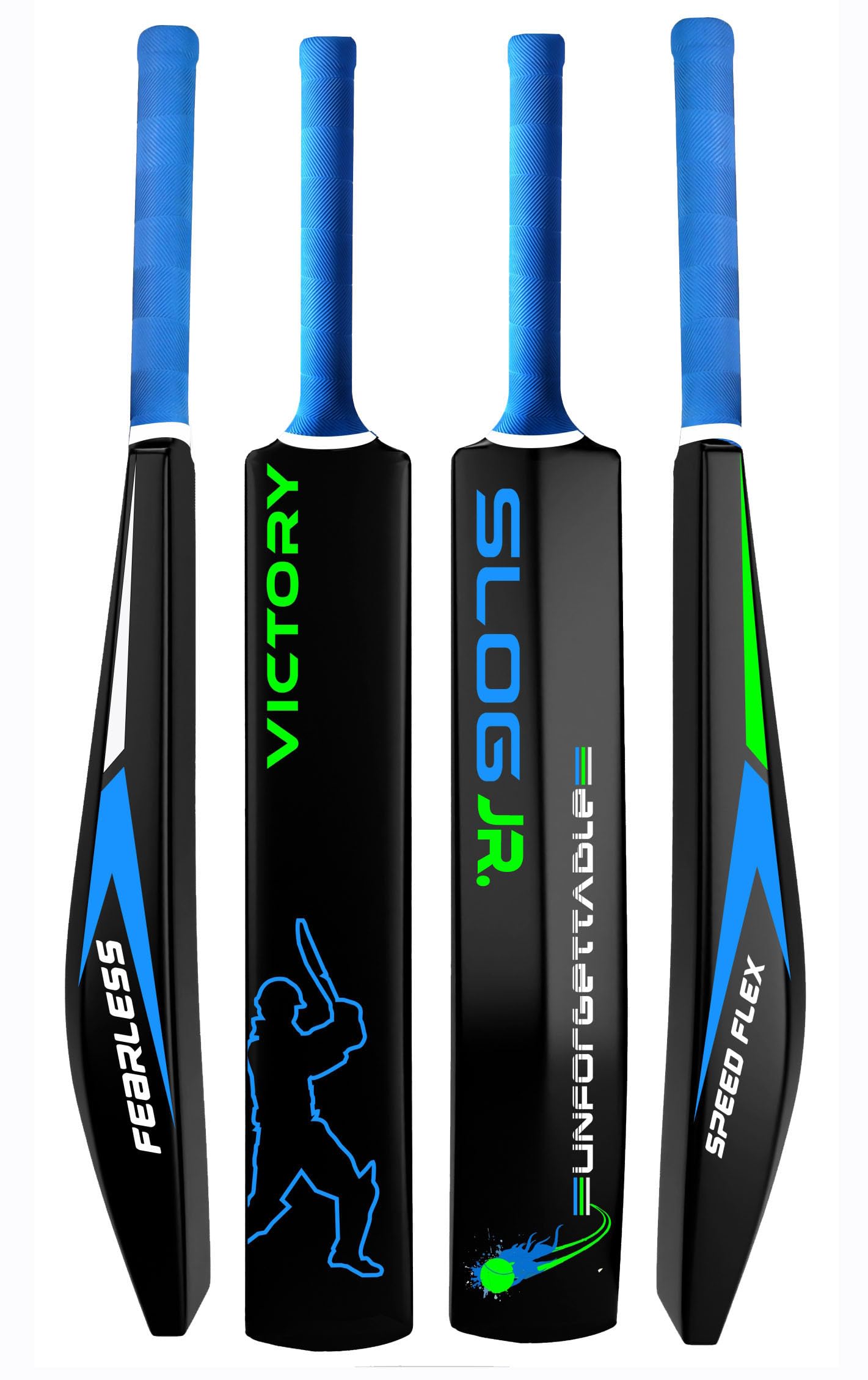 Victory Slog Plastic Cricket Bat Full Size Series (34 X 4.5 Inch) Bat for All Age Group |Best for Practicing-Recommended to Play with Soft Rubber, Tennis,Wind Ball (Junior Slog 5No (Upto 12 Year))-picture-18