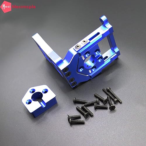 Miniatura 10 de Aleación Xmaxx Motor Mount 7760 para 1/5 X-Maxx 6S & X Maxx 8S y 1/6 XRT 8S Camión Actualizaciones Negro