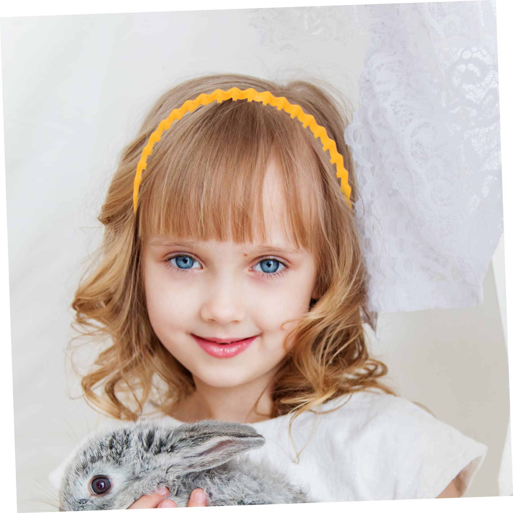 FRCOLOR 40 Pezzi Fascia Per In Plastica Toppers Per Testa Bandana Accessori Per Per Le Ragazze Accessori Per Della Ragazza Dei Della Ragazza