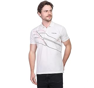 FIRE WOOD Mens Print(EVOLVING) Polo casual