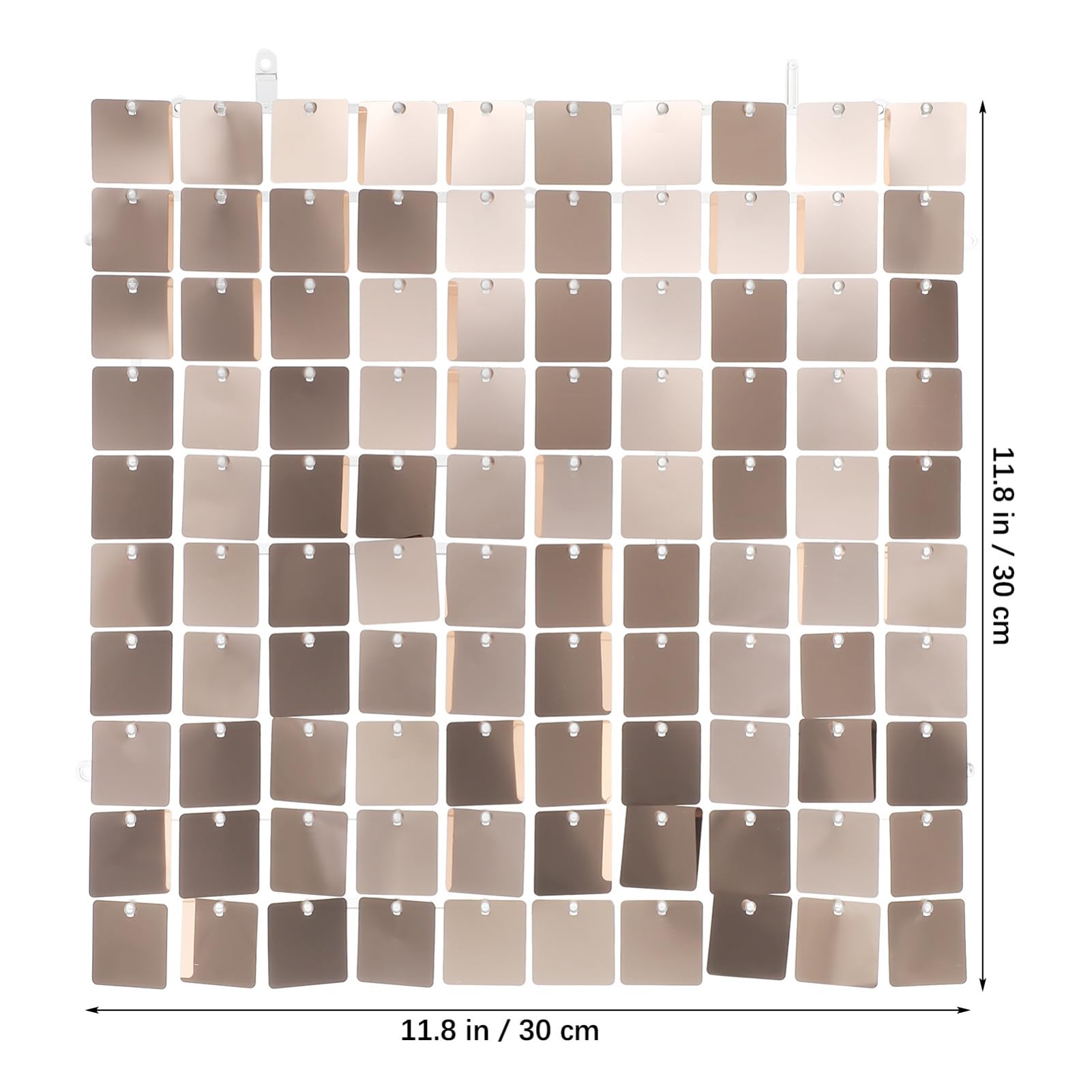 Fond Scintillant à Paillettes 30 Pièces en PC Pet pour Décor Mural