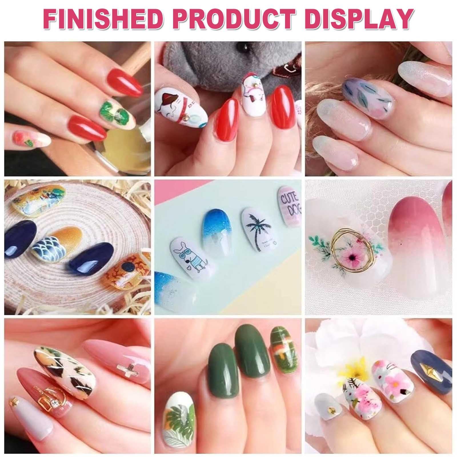 Macchina Per Nail Art 3D Completamente Automatica E Intelligente | Stampante Per Unghie 3D Professionale,Con 800 Modelli Di Nail Art Integrati, Adatta Per L'uso Domestico E Negli Studi Di Manicure.