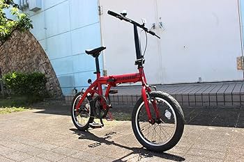 ミムゴ　フィールドチャンプ　16インチ　折りたたみ自転車　レッド FIELD CHAMP 2024年最新 新型 新発売 CHAMP 16インチ折畳み