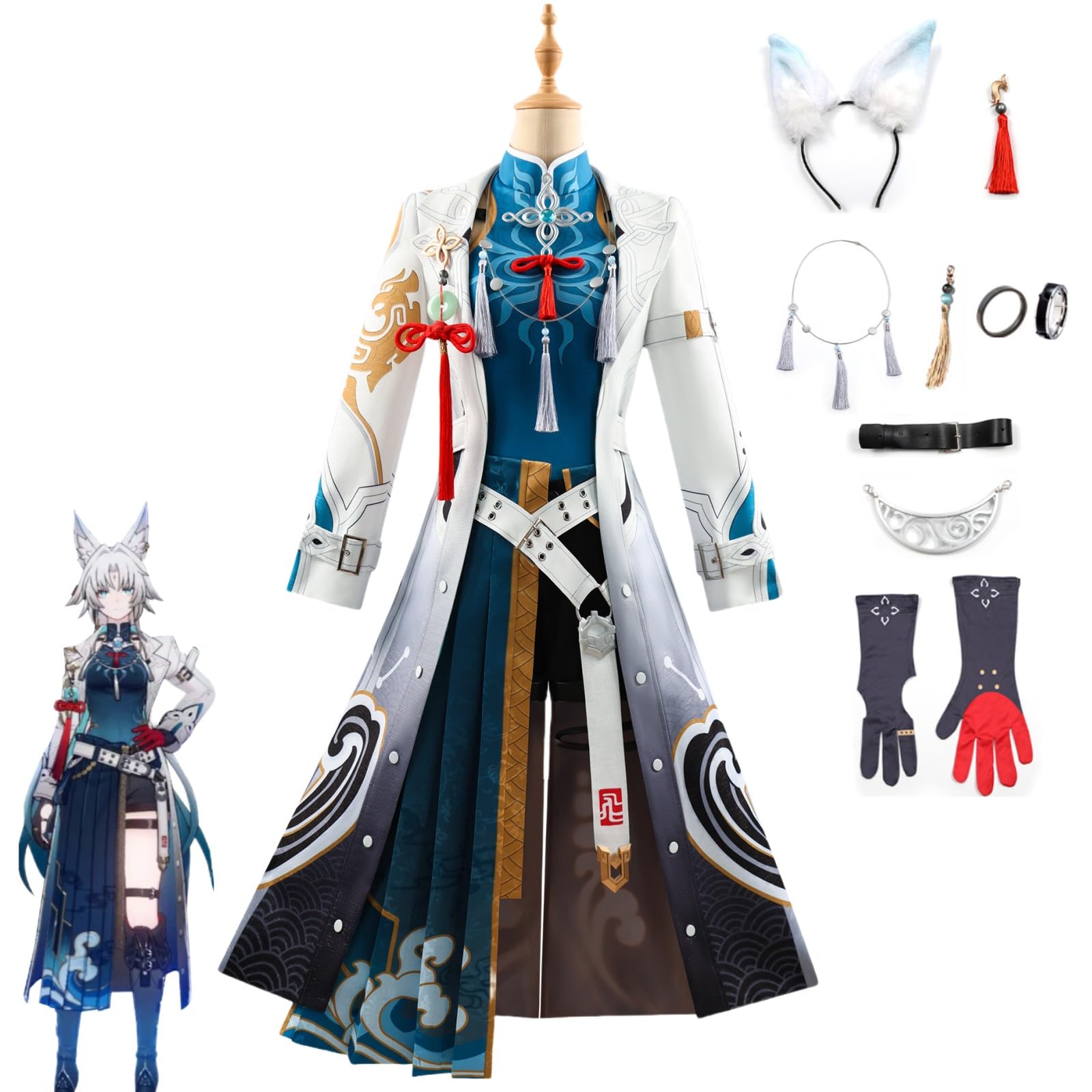 Amazon.co.jp: ウィッグ追加可 崩壊 スターレイル 飛霄 ひしょう