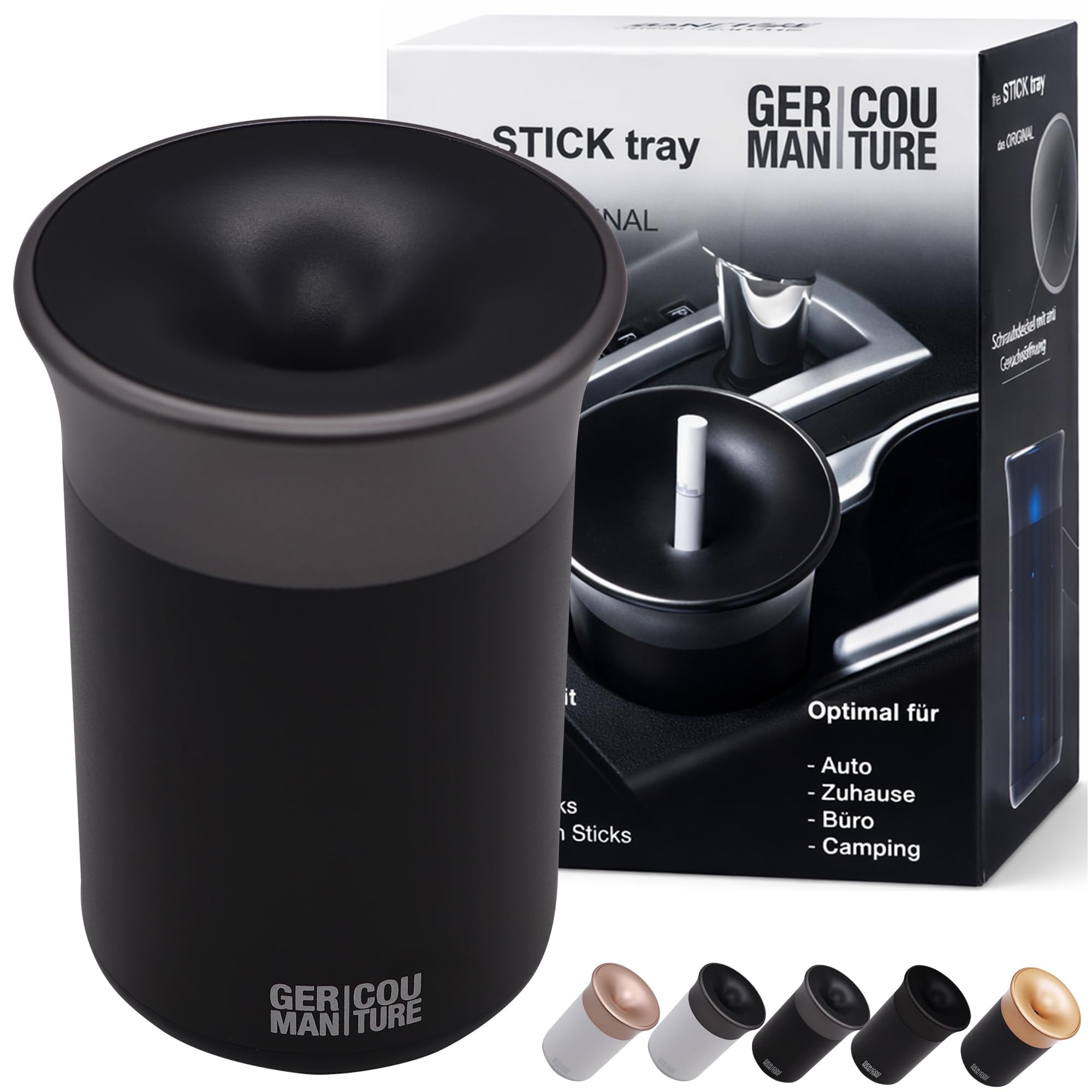 GC Stick-Tray Ashtray Compatible with Heets and Iqos Accessories