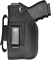 Vista 1 de Funda para pistola con láser pequeño y mediano para pistolas: Glock 19 17..Taurus G3C G3 9mm..Sig Sauer..S&W M&P Shield..Ruger..Springfield