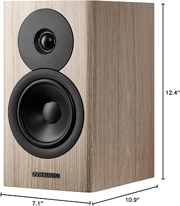 Dynaudio Evoke 10 Bookshelf Speakers - Pair (Blonde Wood)
