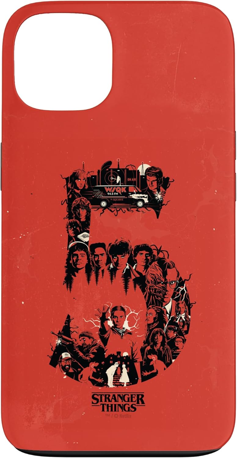 Stranger Things Collage Season 5 Officially Licensed Case for iPhone 12 Pro Max