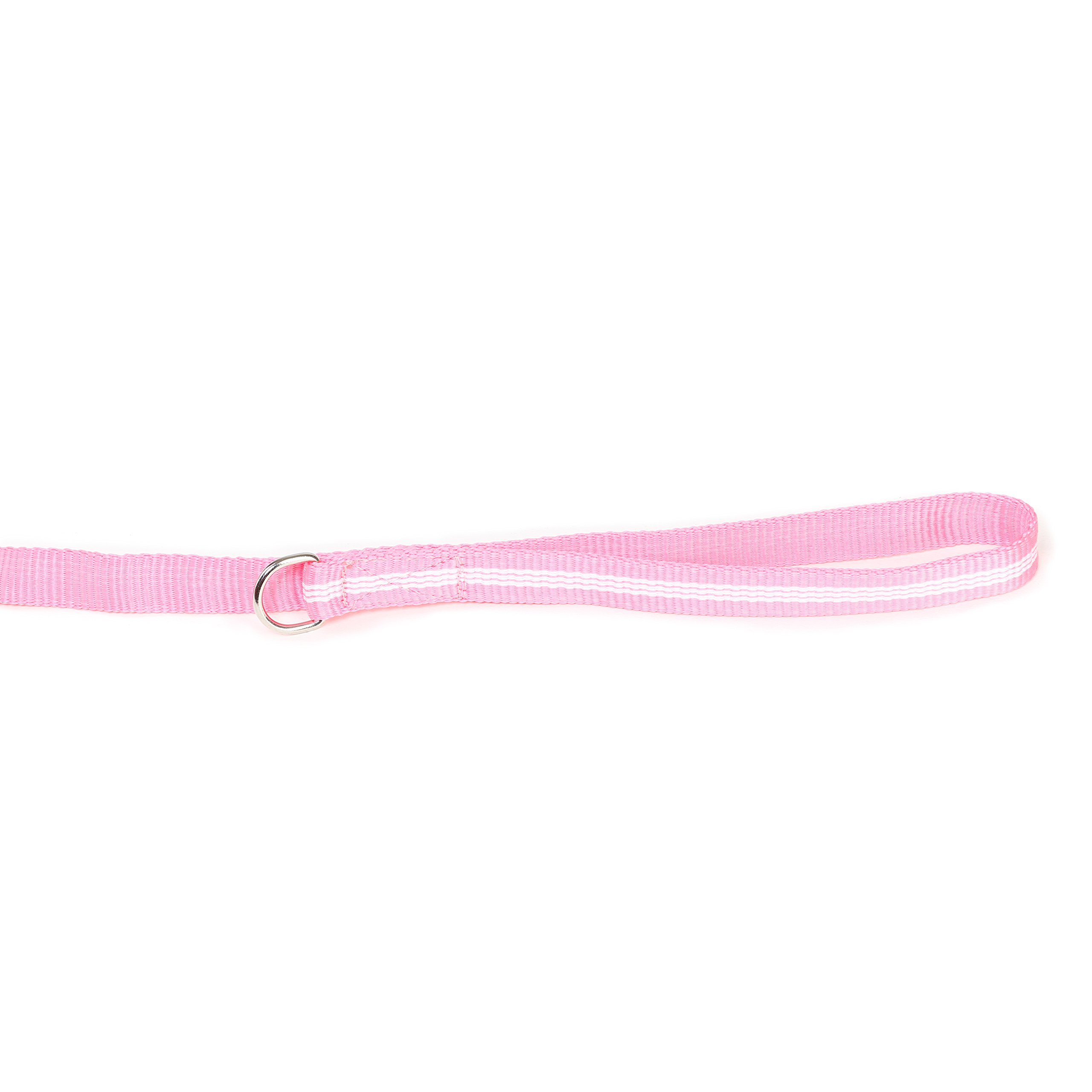 IDC Tubular Webbing Leash with Handle and D-Ring, 19 mm x 1.8 m, Pink, 19 mm x 1,8 m with D-Ring - Image 3