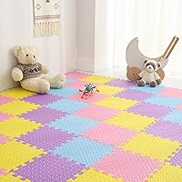 Vista 27 de Tapete de juego de espuma para bebé, tapete de juego de EVA suave y no tóxico, alfombras de piso entrelazadas, alfombras de piso de espuma