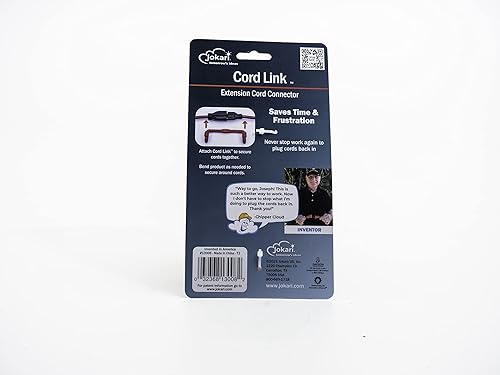 Miniatura 7 de Jokari Conector de cable de extensión para unir 2 cables eléctricos y mantenerlos conectados, evitando desconexiones involuntarias y proteger contra