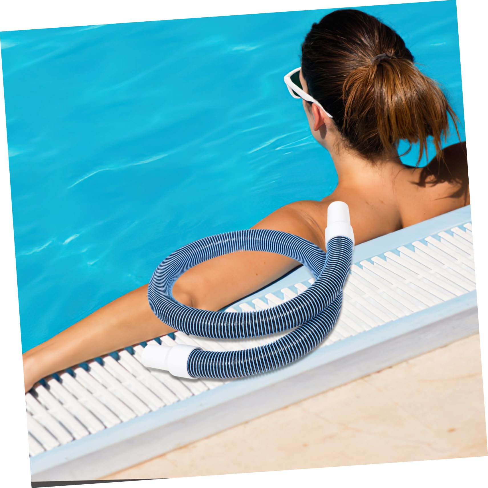 Milisten Manguera Para Piscina De Plástico Drenaje Para Piscinas Elevadas Manguera De Repuesto Fácil De Instalar