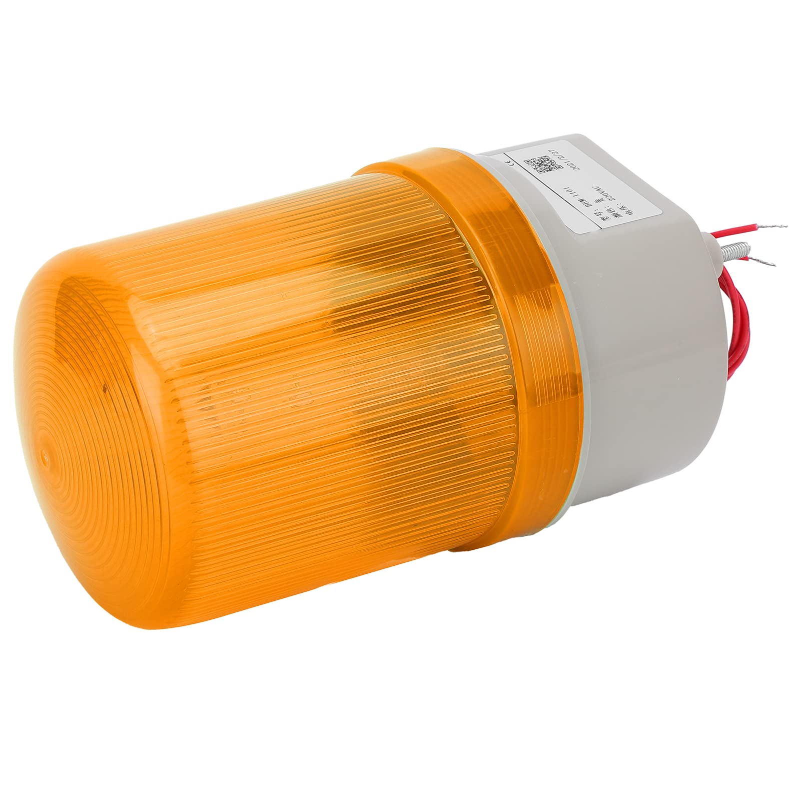 Kavolet LED Flashing Alarm Emergency Light 220VAC BEM‑1101 for Factories Schools Offices (Yellow) - Image 3