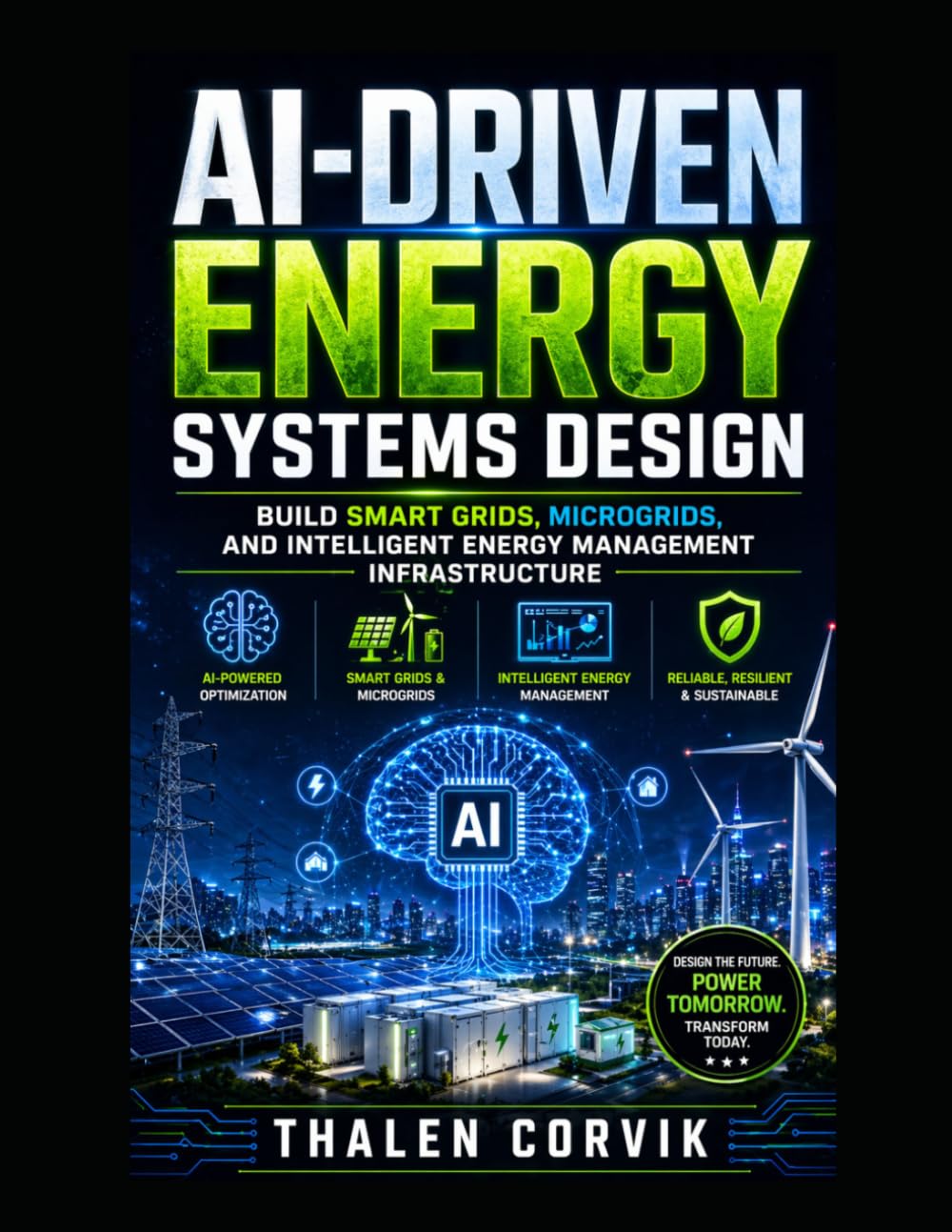 AI-Driven Energy Systems Design: Build Smart Grids, Microgrids, and Intelligent Energy Management Infrastructure