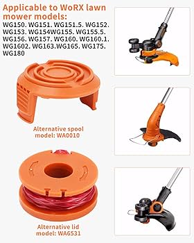 Forever Speed Trimmer Draadspoelen - 1,6mm Compatibel Met WORX Grastrimmers
