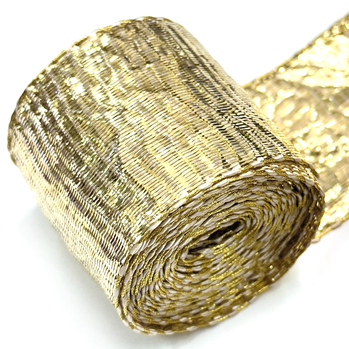 Embroiderymaterial Gota Laces Borders Material for Dresses Clothes Apparels Saree Blouses Making Purpose Gold Color (4.5 Meter) (B07KPGLFQ7) Amazon Price History, Amazon Price Tracker