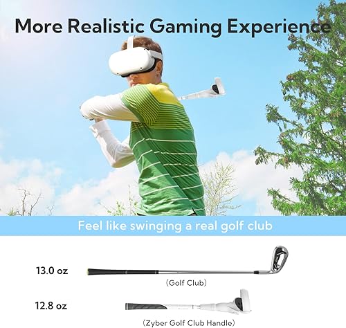 Miniatura 3 de ZYBER Golf Club Attachment for Oculus Quest 2 Controllers