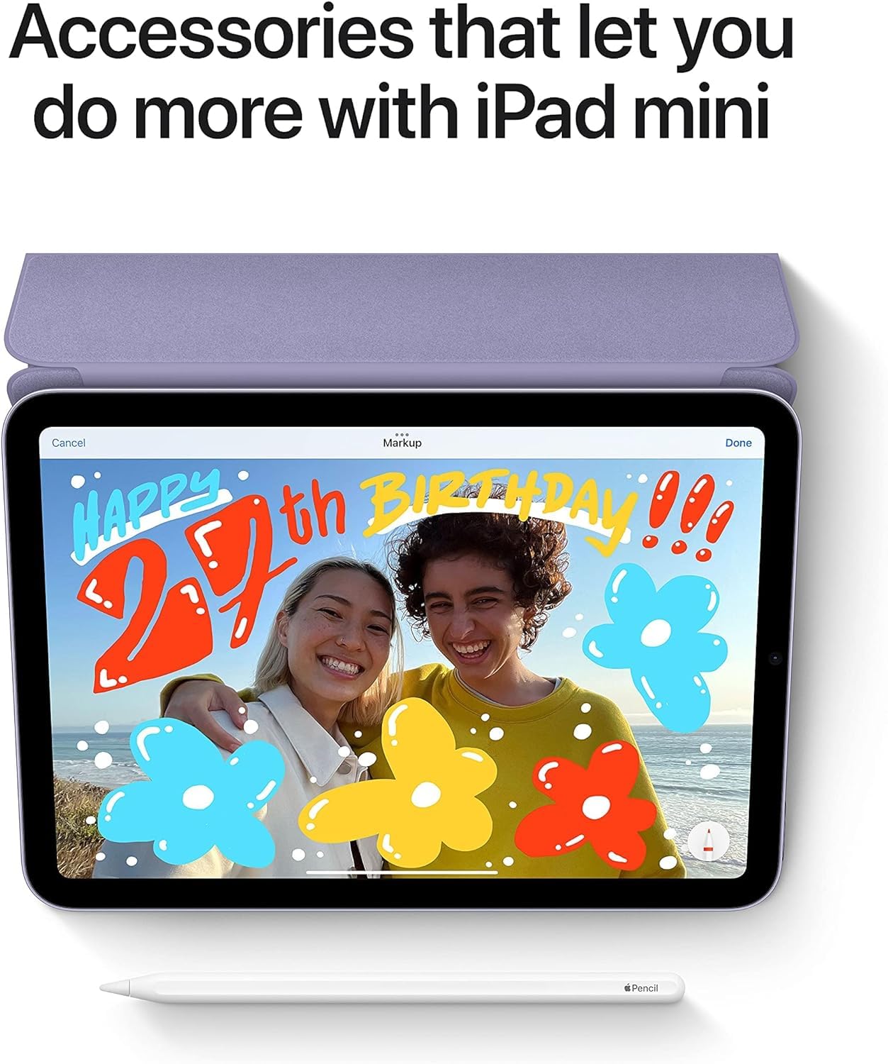 Apple 2021 iPad Mini (8,3-Pouces, Wi-FI, 64 Go) Gris Sidéral (Reconditionné)