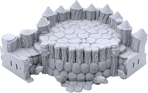 Miniatura 8 de Orc Arena - Juego de terreno en miniatura - Escenario a escala de 1.102 in - Minis de guerra de mesa - Accesorios de mazmorra - Modelos de juego RPG