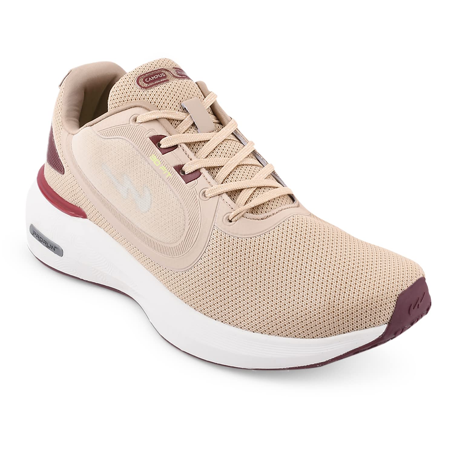 Campus Mens Camp-Jubliee L.Beige/Wine Running Shoes 10 -Uk/India (B0BD4ZLFNW) Amazon Price History, Amazon Price Tracker