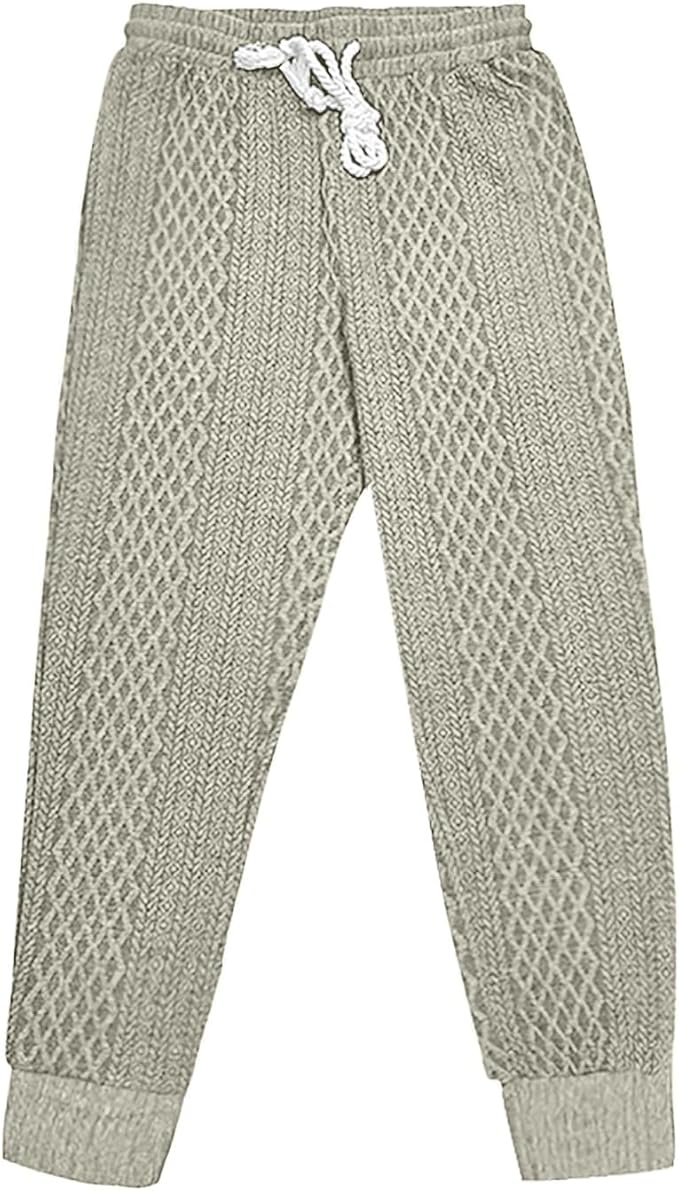 Herren Jogginghose Lang Gerade Schnitt - Baumwolle, Kordelzug, Taschen, Lässige Freizeithose