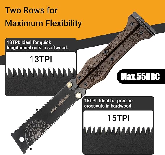 Japanese Pruning Saw Foldable 150mm