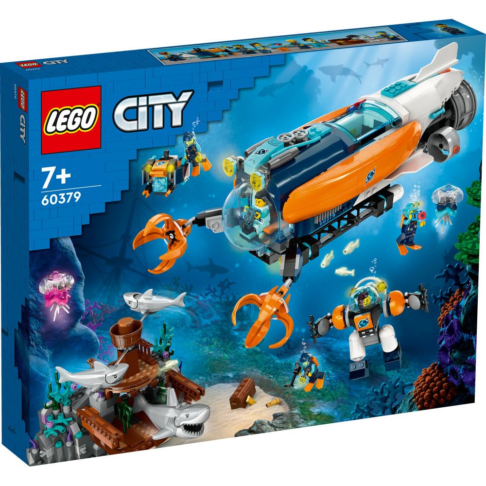 LEGO City Exploration 60379 Deep-Sea Explorer Submarine (842