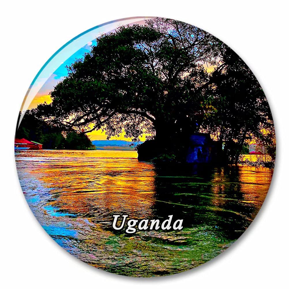 Kxrsm Bxtkpq-Uganda-5829 Uganda Fridge Magnet Decorative Magnet Bottle Opener Tourist City Travel Souvenir Collection Gift Strong Refrigerator Sticker