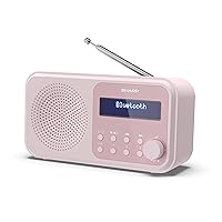 Shap DR-P420(PK) - Radio DAB+/DAB/FM compatta e portatile con streaming audio senza)