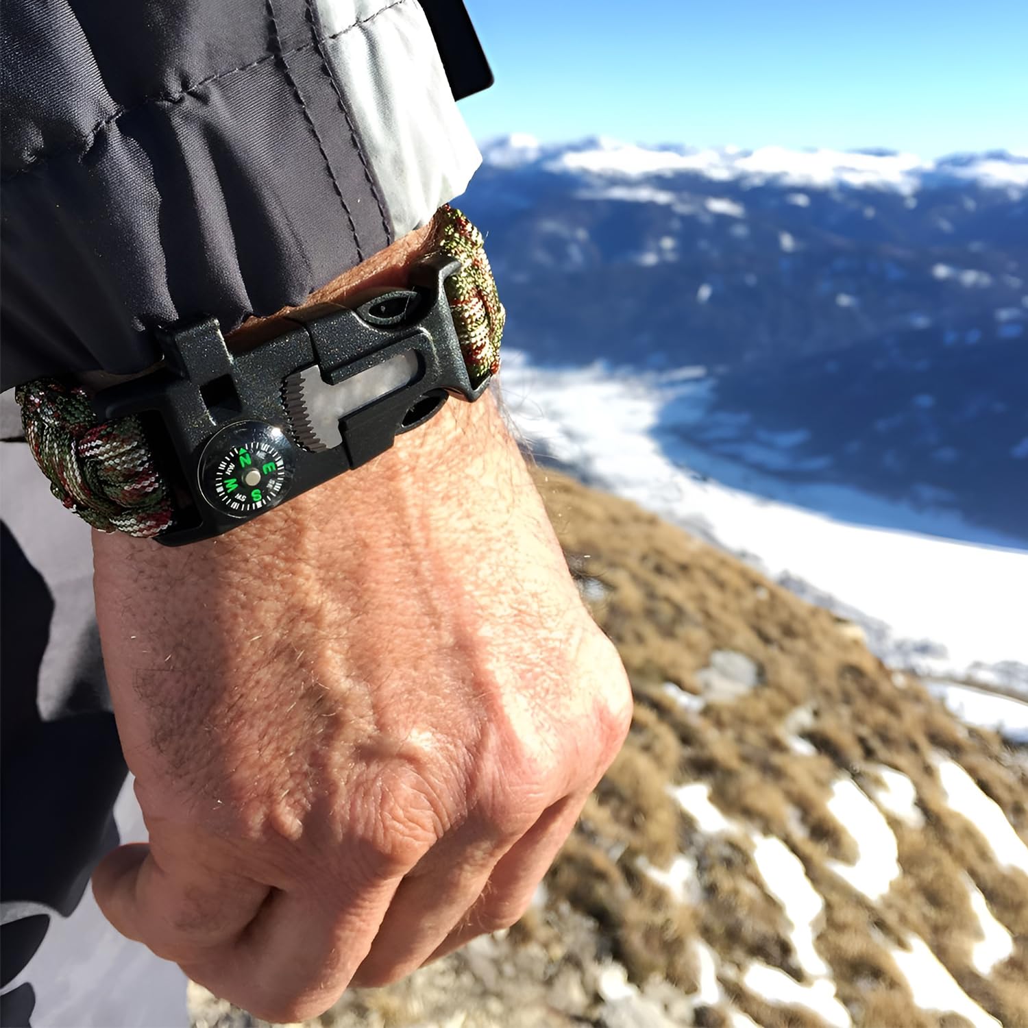 Boussole, Sifflet & Instrument De Poche Pour Randonnée