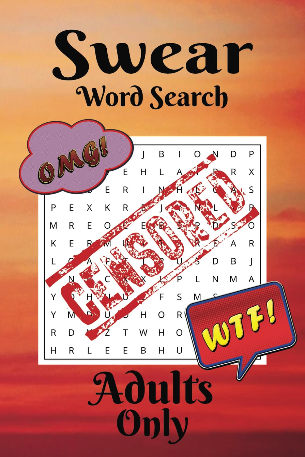 Swear Word Search: Swear Word Search Puzzle Book for Adults