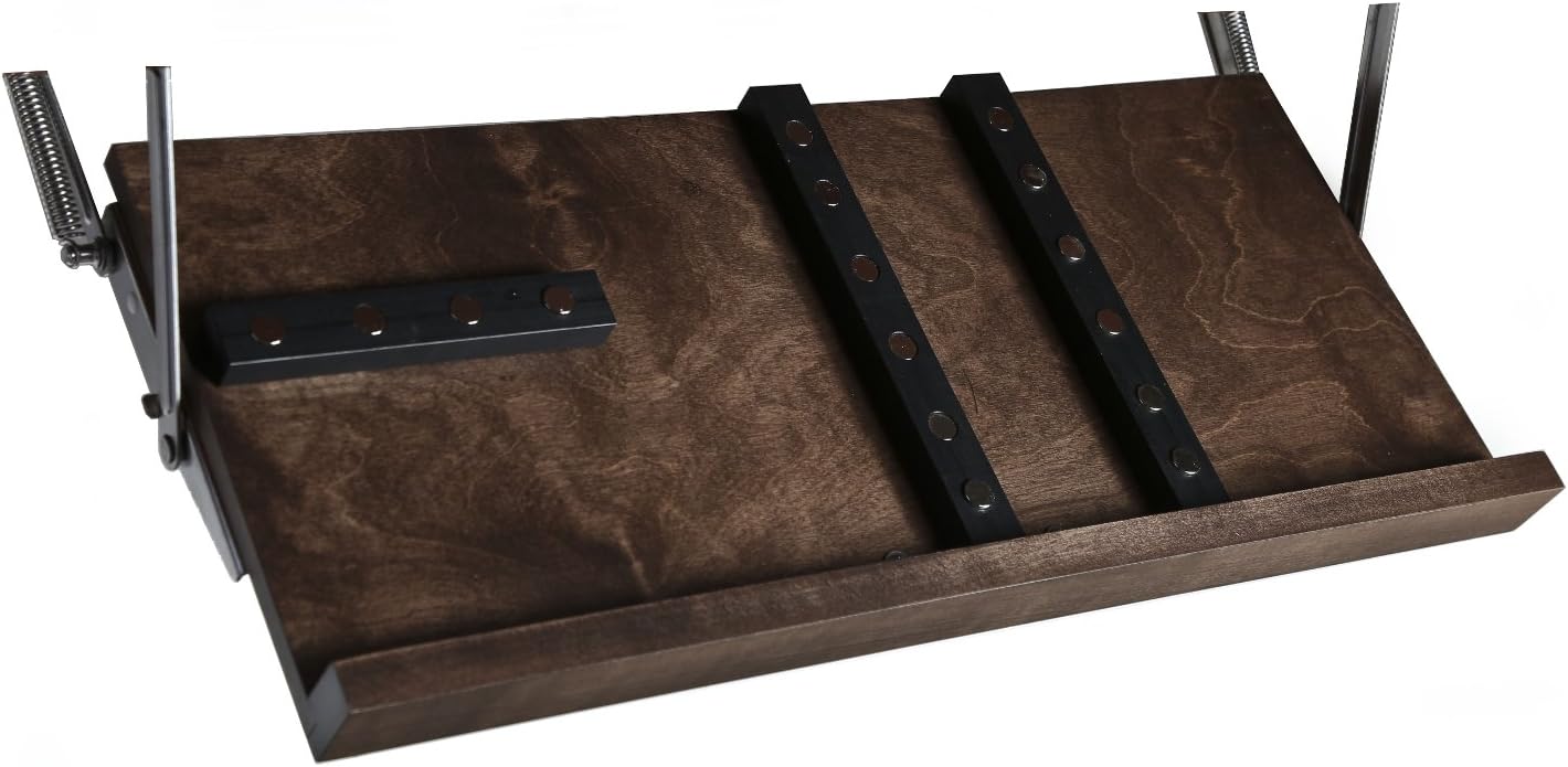 Under Cabinet Knife Storage - Multiple Sizes and colors available (Walnut, Large)